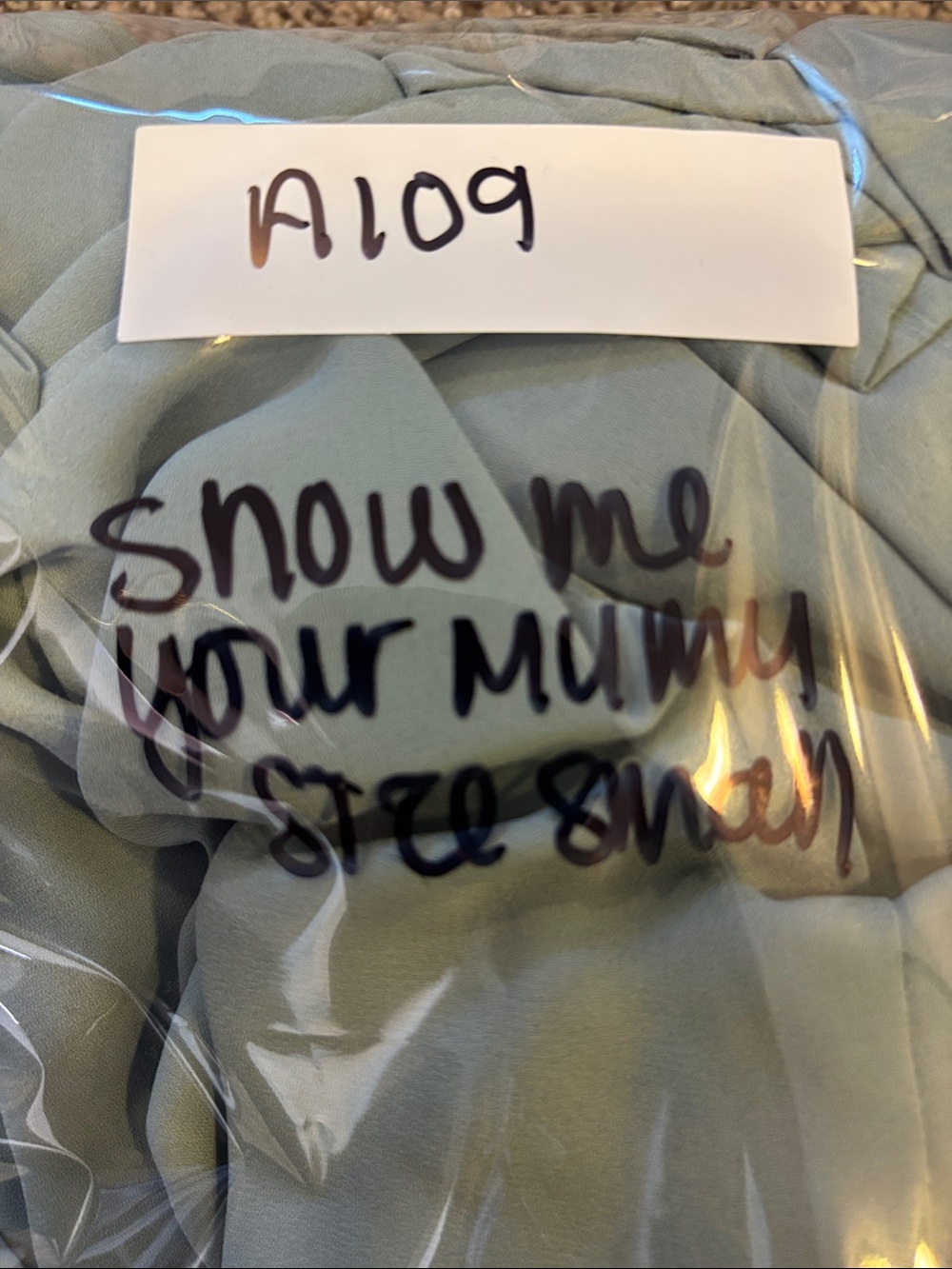 Brand New With Tags Show Me Your MuMu Size Small Cocktail Dress is Seafoam - Picture 9 of 9